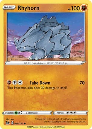 Carta Rhyhorn
