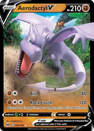 Carta Aerodactyl V