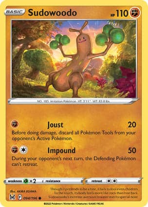 Carta Sudowoodo