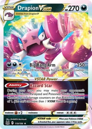 Carta Drapion V-ASTRODrapion VSTAR