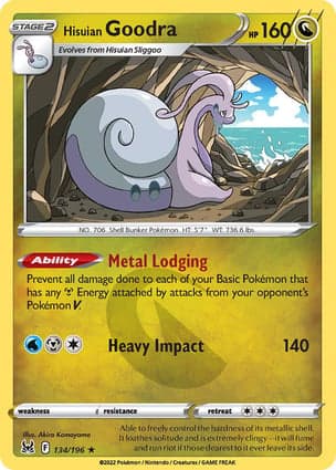 Carta Goodra de Hisui