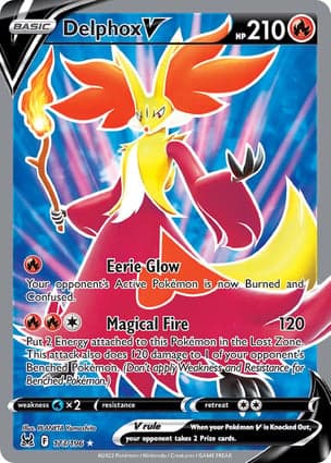 Carta Delphox VDelphox V (Full Art)