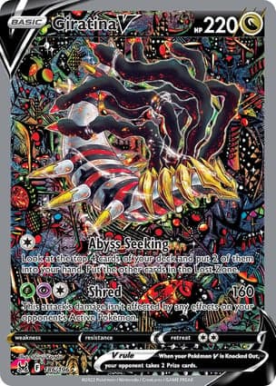Carta Giratina VGiratina V (Alternate Full Art)