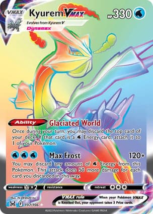 Carta Kyurem VMAXKyurem VMAX (Secret)