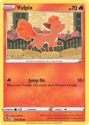 Carta Vulpix