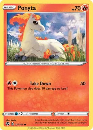 Carta Ponyta