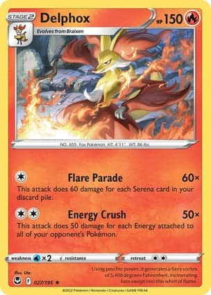 Carta Delphox