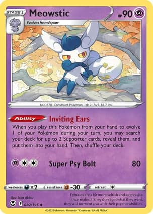 Carta Meowstic