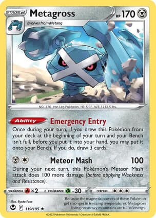 Carta Metagross