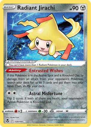 Carta Jirachi Radiante
