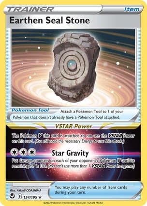 Carta Pedra Selada Terrestre