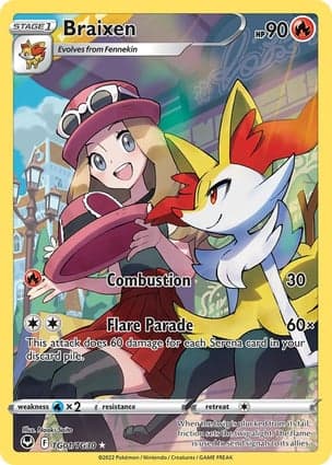 Carta Braixen