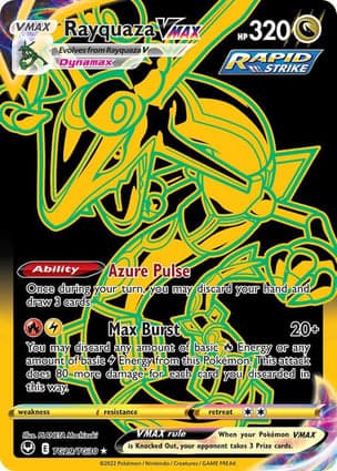 Carta Rayquaza VMAX