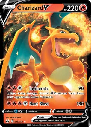 Carta Charizard V