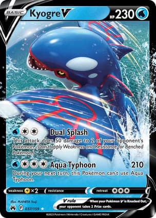 Carta Kyogre V
