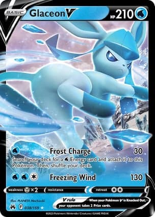 Carta Glaceon V