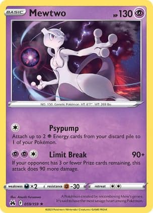 Carta Mewtwo