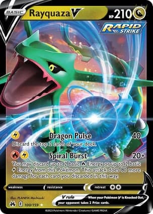 Carta Rayquaza V