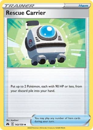 Carta Carrinho de Resgate