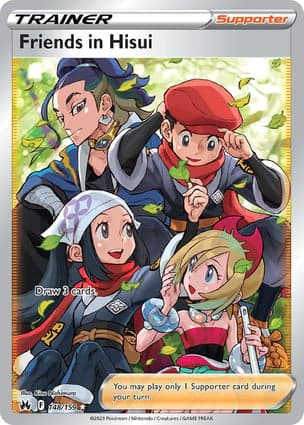 Carta Amigos em Hisui