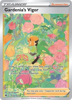 Carta Vigor da Gardênia