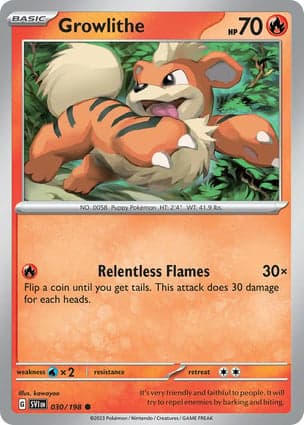 Carta Growlithe