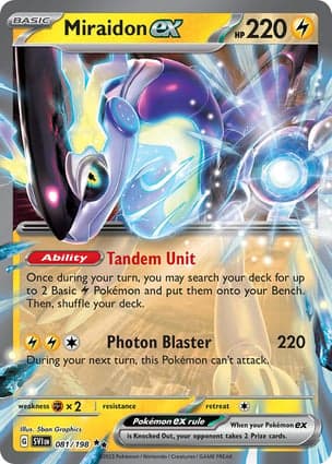 Carta Miraidon ex