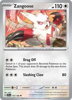 Carta Zangoose