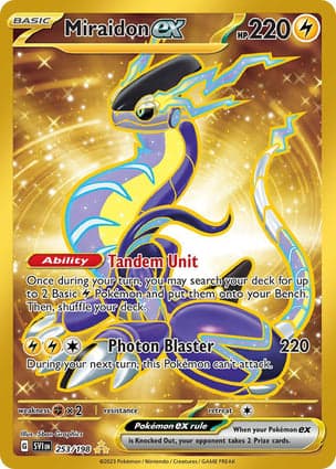 Carta Miraidon ex