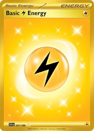 Carta Energia de Raio (257) Basic Lightning Energy - 257/198