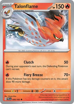 Carta Talonflame