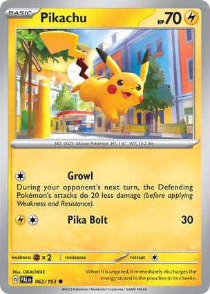 Carta Pikachu