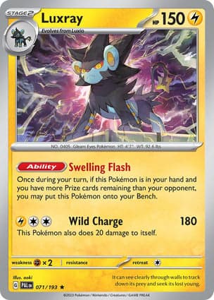 Carta Luxray