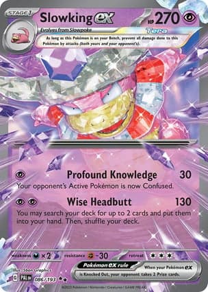 Carta Slowking ex