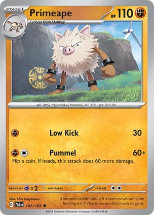Carta Primeape