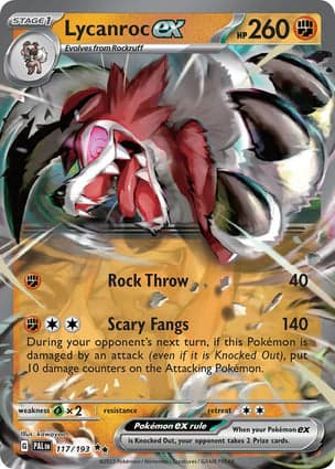 Carta Lycanroc ex