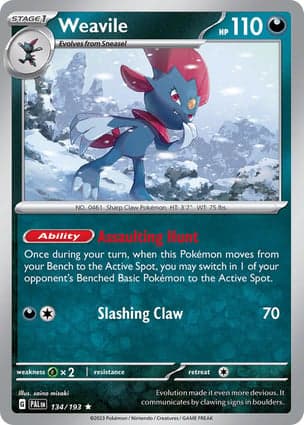 Carta Weavile