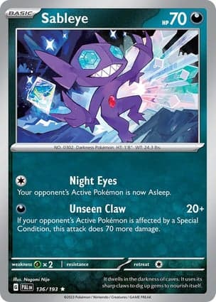 Carta Sableye