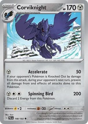 Carta Corviknight
