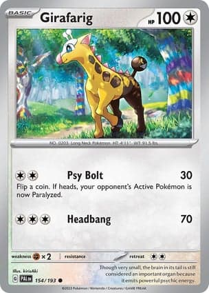 Carta Girafarig