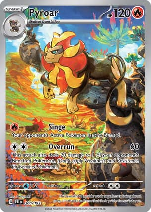 Carta Pyroar