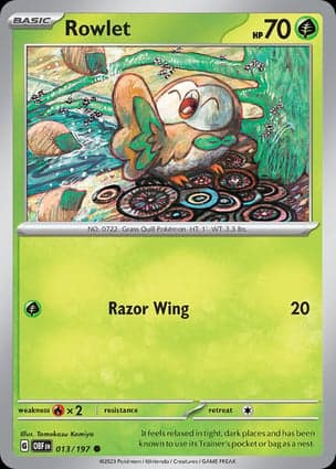 Carta Rowlet