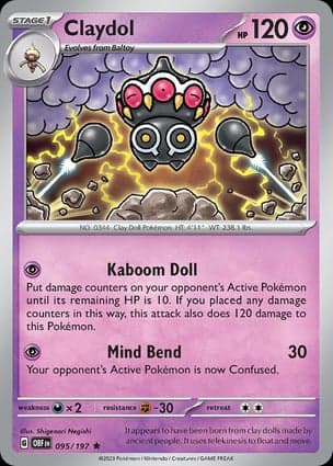 Carta Claydol