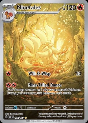 Carta Ninetales