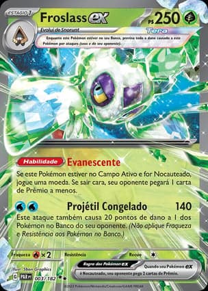 Carta Froslass ex