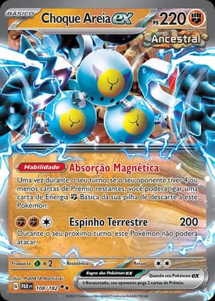 Carta Choque Areia ex