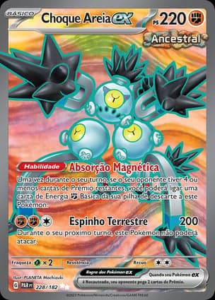 Carta Choque Areia ex Sandy Shocks ex