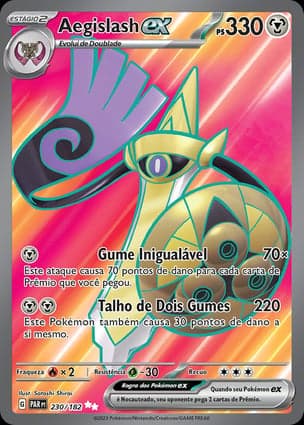 Carta Aegislash ex