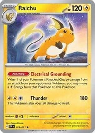 Carta Raichu