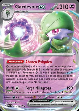 Carta Gardevoir ex